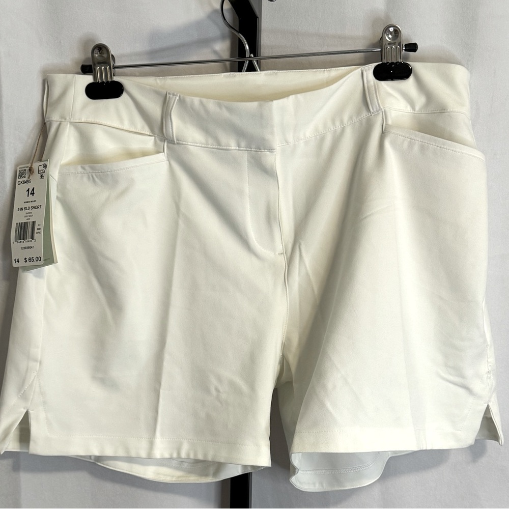 Adidas women’s size 14 golf shorts